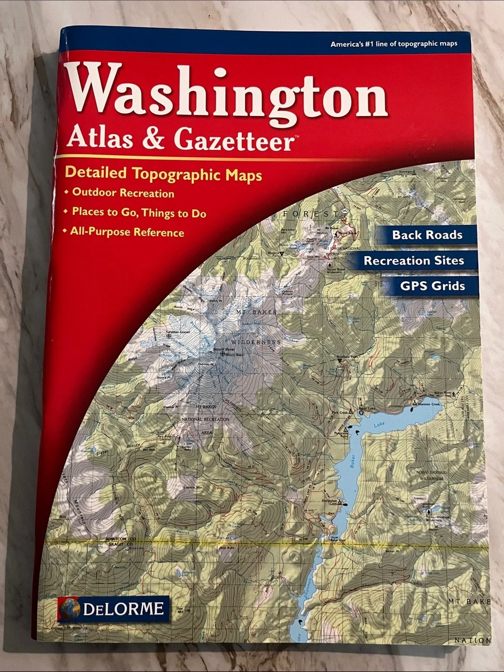 DeLorme Washington Atlas & Gazetteer